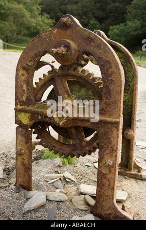 Vecchio verricello arrugginito, Gribbin, 2006 Foto Stock