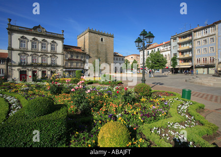 Il Portogallo Minho Barcelos Largo da Porta Nova Foto Stock