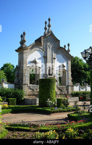 Il Portogallo Minho Barcelos Largo da Porta Nova Foto Stock