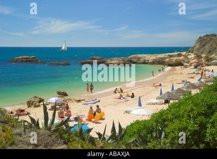 Nr albufeira Praia dos Aveiros beach, Algarve, PORTOGALLO Foto Stock