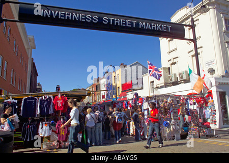 Camden Town, Inverness Street Market Foto Stock