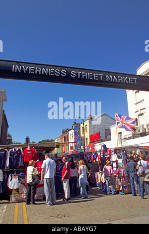 Camden Town, Inverness Street Market Foto Stock