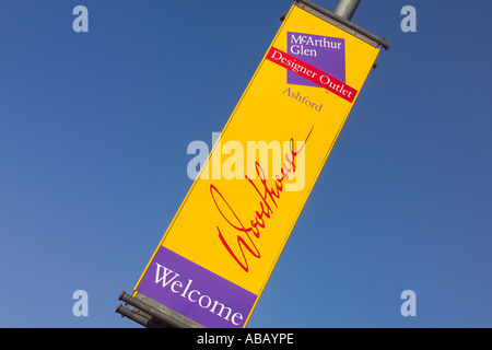 Ashford, Mcarthur Glen Factory Outlet Foto Stock