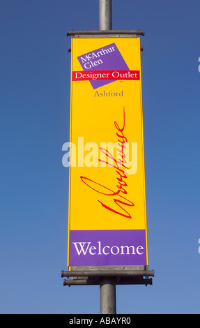 Ashford, Mcarthur Glen Factory Outlet Foto Stock