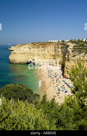 L' Algarve, Carvoeiro, Praia de Centianes ( Vale de Centianes) Foto Stock