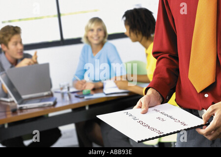 Gli imprenditori in riunione Foto Stock