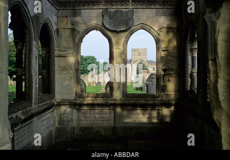 Mausoleo,Filey. Foto Stock