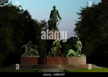 Germania Berlino il memoriale di Bismarck nel Tiergarten 2006 Foto Stock