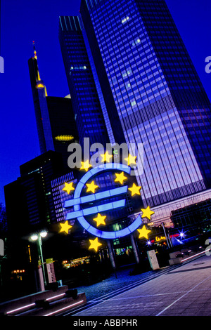 Banca centrale europea Foto Stock