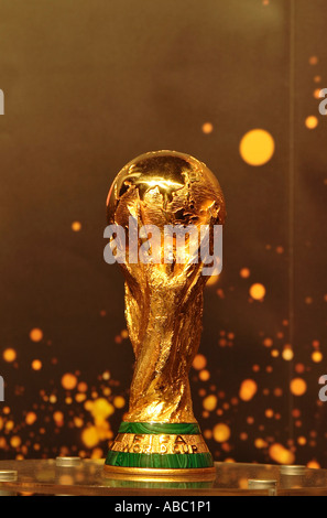 La Coppa del Mondo FIFA nell'approccio il campionato mondiale di calcio in presenta di Amburgo Foto Stock