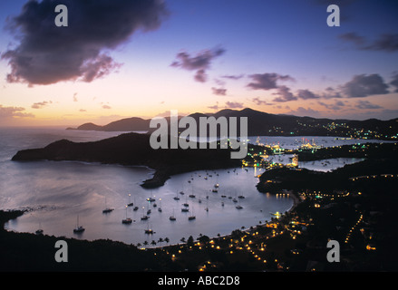 Nelson's Dockyard, Antigua, dei Caraibi Foto Stock