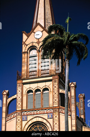 Cattedrale di San Louis, Fort-de-France, Martinica, French West Indies Foto Stock