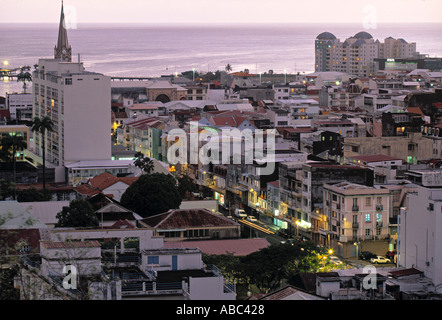 Fort-de-France, Martinica, French West Indies Foto Stock