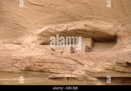 Cliffdwelling indiano al Canyon De Chelly National Monument, Arizona, Stati Uniti d'America Foto Stock