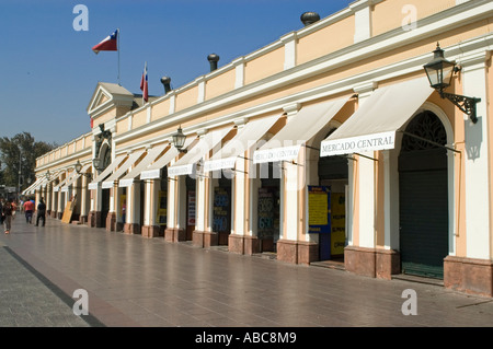 Mercato Centrale, Mercado Central in Santiago de Cile, Cile Foto Stock