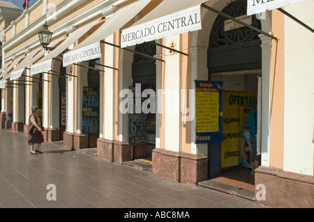 Mercato Centrale, Mercado Central in Santiago de Cile, Cile Foto Stock