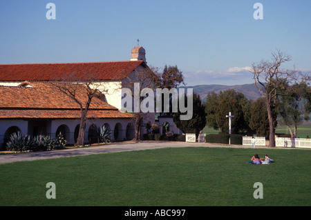 California la missione di San Juan Bautista Foto Stock