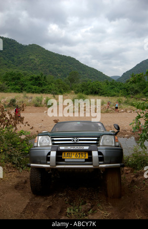 Viaggiare in Africa. Foto Stock