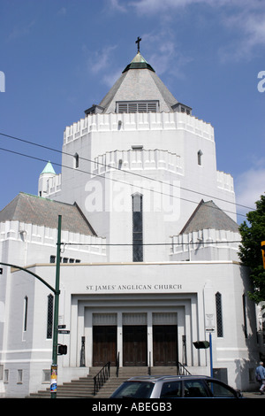 Saint James Chiesa Anglicana in Vancouver British Columbia Canada Foto Stock