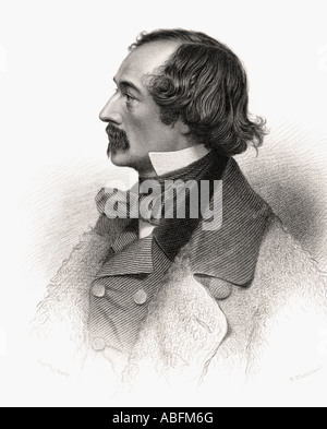 Ritratto di Eliseo Kent Kane, 1820-1857. esploratore americano. Foto Stock