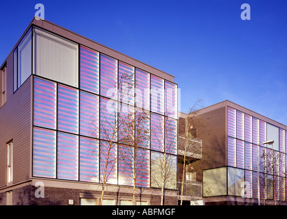 Peabody Trust alloggiamento, Silvertown Architetto: Niall McLaughlin Foto Stock