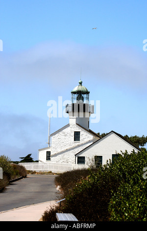 Vecchio punto Loma faro Foto Stock