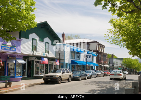 Bar Harbor Maine Foto Stock
