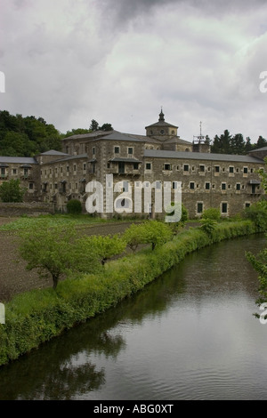 Solms Monastero a Caminho de Santiago de Compostela - San Giacomo di Compostela rotta Foto Stock