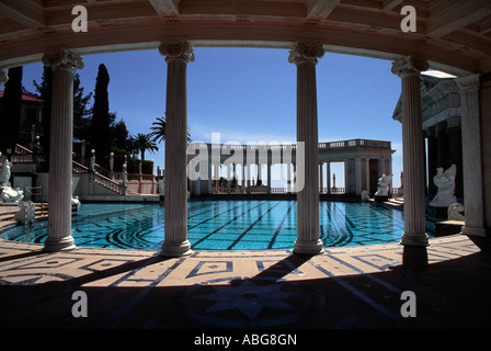 Il Castello di Hearst in California Foto Stock