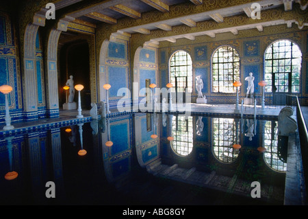 Il Castello di Hearst in California Foto Stock