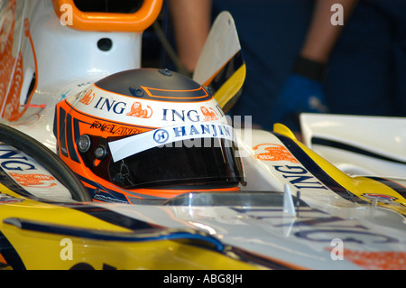 Heikki Kovalainen (FIN) durante un test di Formula Uno 2007 Foto Stock