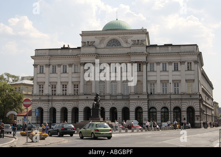 Accademia polacca delle scienze nella Città Vecchia di Varsavia Polonia orientale Foto Stock