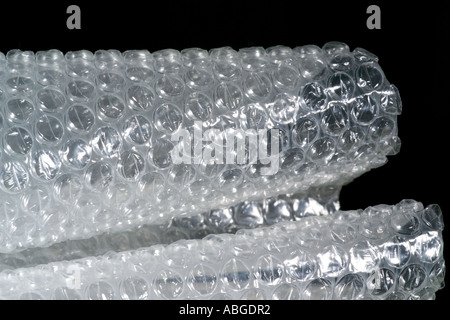 Cuscino di aria foil noto come Bubblewrap o Bubble wrap Foto Stock