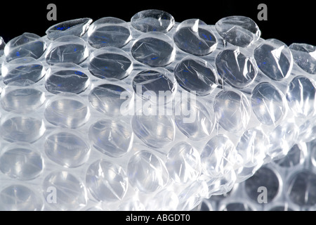 Cuscino di aria foil noto come Bubblewrap o Bubble wrap Foto Stock