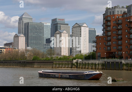 Docklands Londra Inghilterra Foto Stock