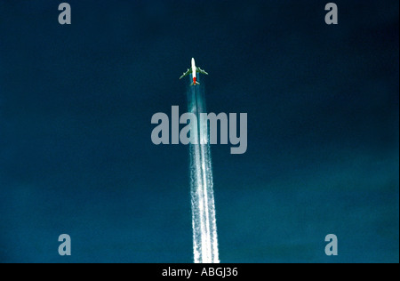 Qantas Boeing 747 Foto Stock