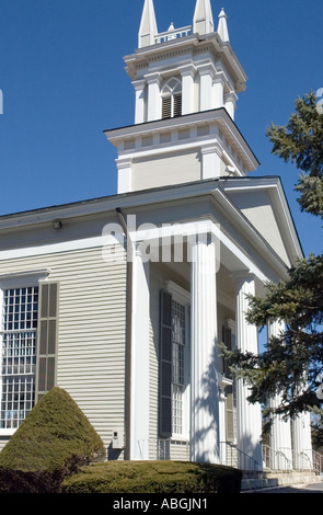 Vecchia chiesa coloniale, Yorktown Heights, NY 2 Foto Stock