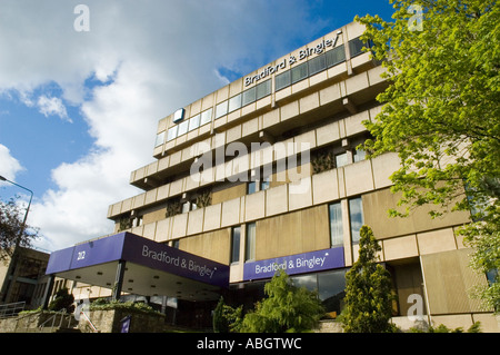 La sede centrale di Bradford e Bingley Building Society in Bingley West Yorkshire Foto Stock