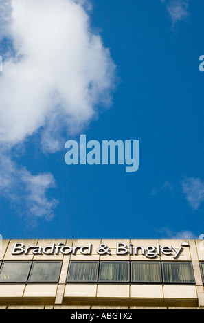 La sede centrale di Bradford e Bingley Building Society in Bingley West Yorkshire Foto Stock