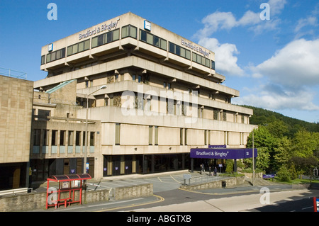 La sede centrale di Bradford e Bingley Building Society in Bingley West Yorkshire Foto Stock
