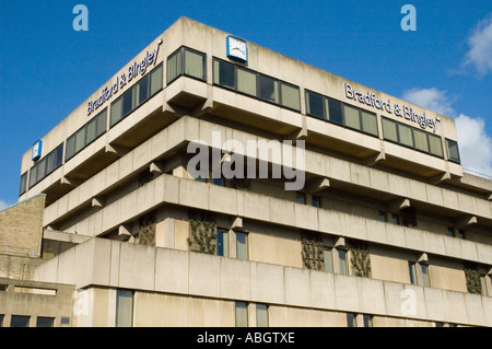La sede centrale di Bradford e Bingley Building Society in Bingley West Yorkshire Foto Stock