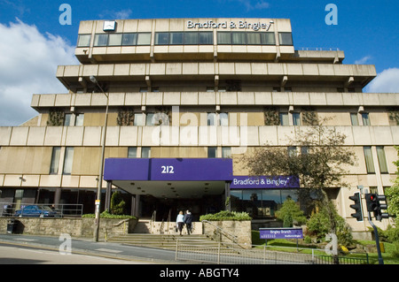 La sede centrale di Bradford e Bingley Building Society in Bingley West Yorkshire Foto Stock