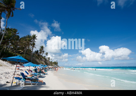 Spiaggia di gru, costa Sud Orientale, Barbados, Piccole Antille, West Indies, dei Caraibi Foto Stock