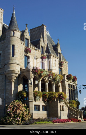 È fiorita MUNICIPIO PLENEUF VAL ANDRE Bretagna Francia Foto Stock