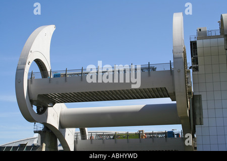 Dettaglio, Falkirk Wheel. Falkirk, Scotland, Regno Unito. Foto Stock