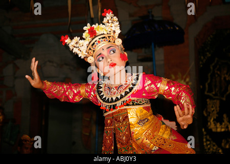 Lakhon Balinese ballerino, Ubud, Bali, Indonesia Foto Stock