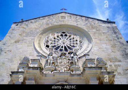 Cattedrale di Otranto in Puglia, Italia Foto Stock