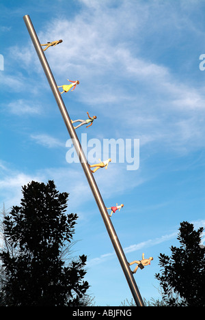 Scultura nel parco del Nasher Museum of Art di Dallas Foto Stock