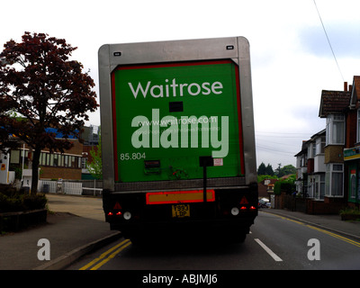 Waitrose autocarro in Ashstead Surrey in Inghilterra Foto Stock