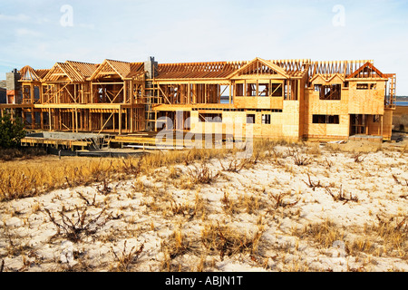 Edilizia residenziale sito Foto Stock